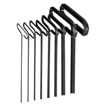 Eklind 33168 8 Piece 6" SAE Hex T-Key Set