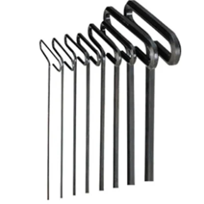 Eklind 35168 8 Piece 6" Metric Hex T-Key Set