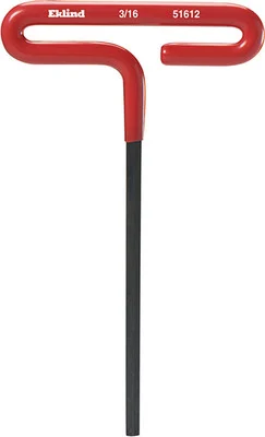 Eklind 51612 6in. Cushion Grip T-Handle Hex Key 3/16in.