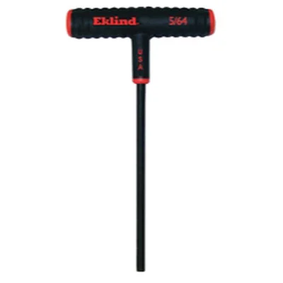 Eklind Tool 5/64" T-Handle Hex Key 9 Shaft And 3" Handle Alloy Steel (61905)"