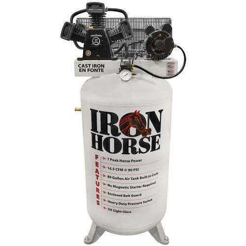 Electric Air Compressor, 7HP, 16.5 CFM