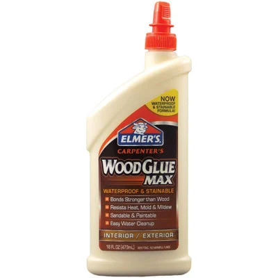 Elmer's E7310 Carpenter's Interior/Exterior Wood Glue Max - 16 oz.