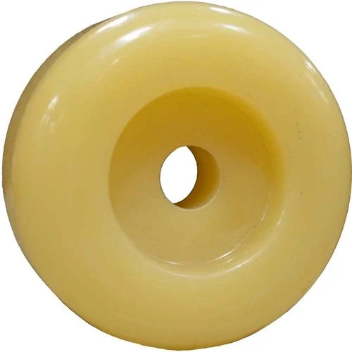 End Cap For Boat Rollers 2 3/4" Diameter - 1/2" Shaft Size Yellow