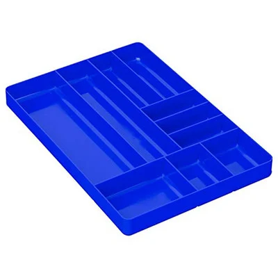 Ernst Blue Three Compartment Organizer Tray (5022)