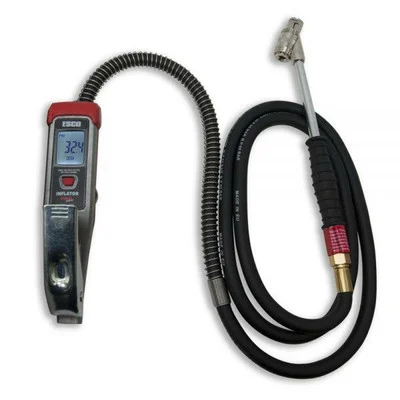 Esco Equipment 10962-L Tire Inflator, Compact Digital LCD Gauge w/ Dual Angle