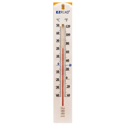 EZ Read™ 15.5 inch Thermometer, White