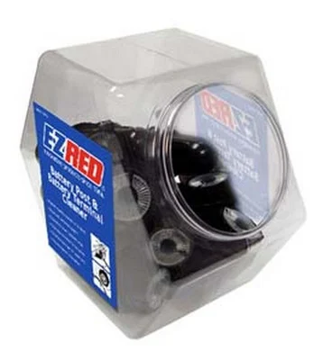 EZ Red Jar of 12 Top Post Terminal Cleaner (BK50112PCK)
