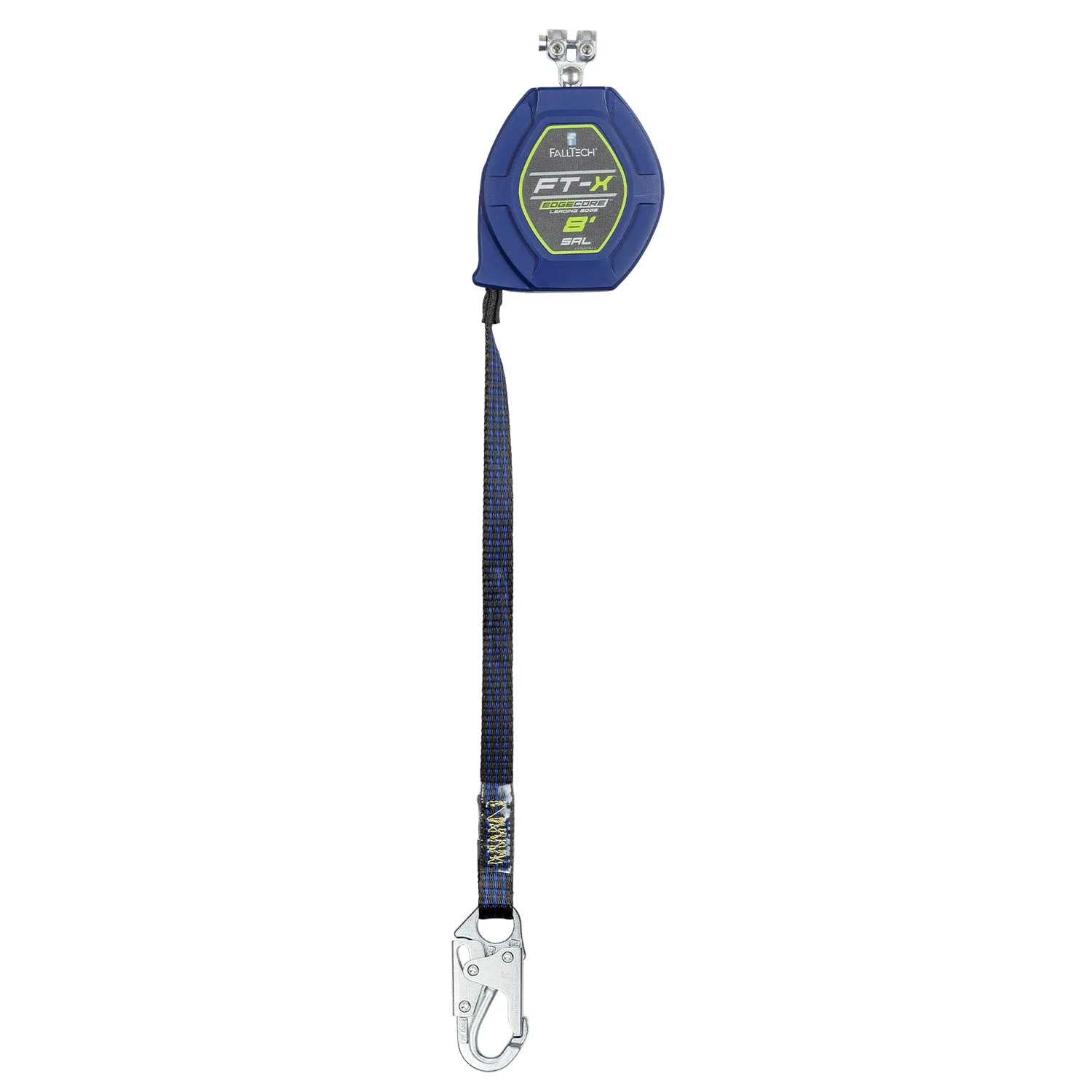 FallTech EdgeCore FT-X LE 8'Replacement Leg for SRL | Swivel Snap Hook | 84108RP1