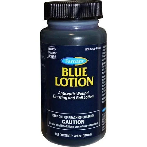 Farnam Blue Lotion Antiseptic Wound Dressing and Gall Lotion 4 oz.