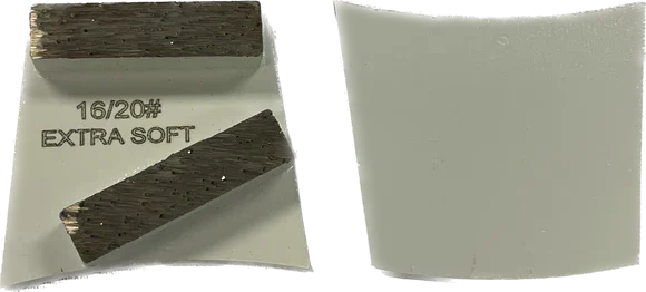 Fast Change Double Bar Grinding Segments