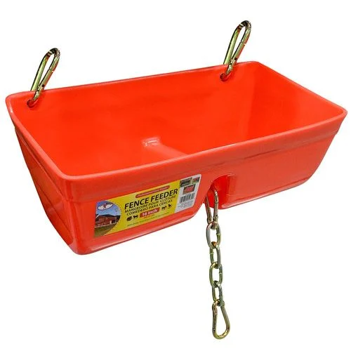 Fence Feeder with Clips and Chain