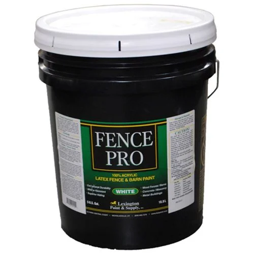 Fence Pro White Acrylic Latex Fence & Barn Paint