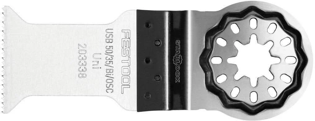 Festool 203338 Vecturo Starlock Plus Universal Saw Blade USB 50/32/Bi, 5-Pack