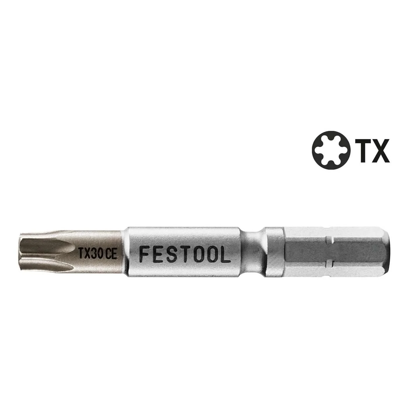 Festool 205082 Centrotec 2" Torx T30 Driver Bit, 2-Pack
