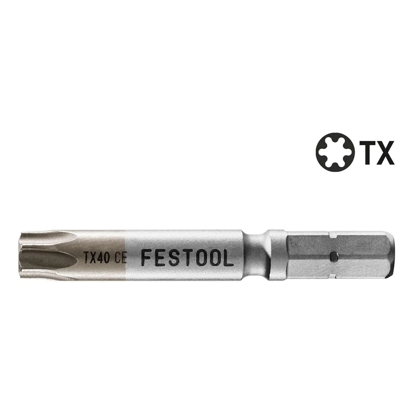 Festool 205083 Centrotec 2" Torx T40 Driver Bit, 2-Pack