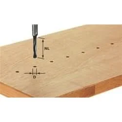Festool 491066 Dowel Drill Router Bit, Hw 5X30mm