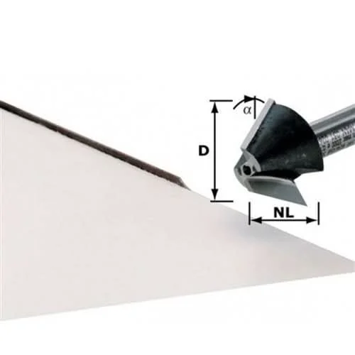 Festool 499799 45-Degree Chamfer Router Bit for MFK 700