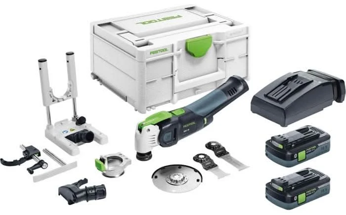 Festool 576590 Vecturo OSC 18 StarlockMax Cordless Multi-Tool SET 4.0Ah Kit /w Systainer3