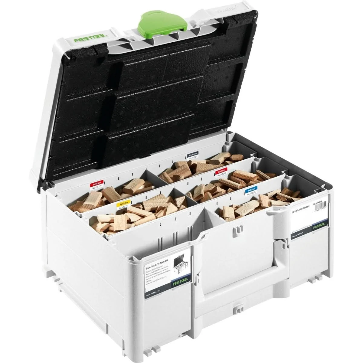Festool Domino DF 500 805-Piece Tenon Assortment Systainer3