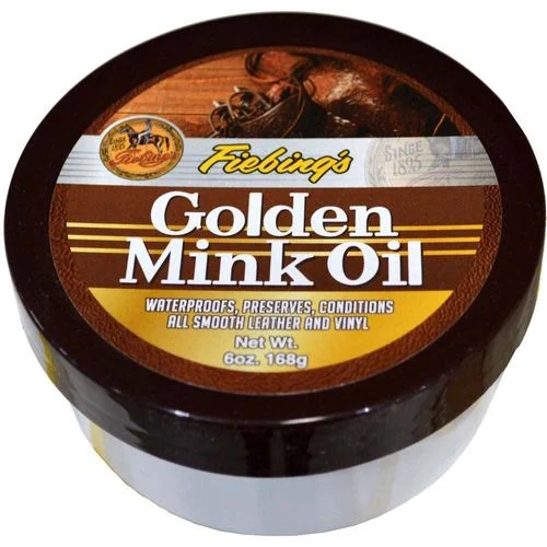 Fiebing Mink Oil Leather Preserver, 6 oz.