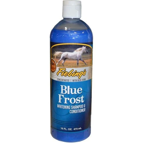 Fiebing's Blue Frost Whitening Shampoo and Conditioner, 16 Oz.