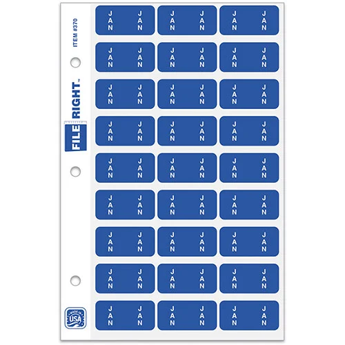 File Right Month Labels