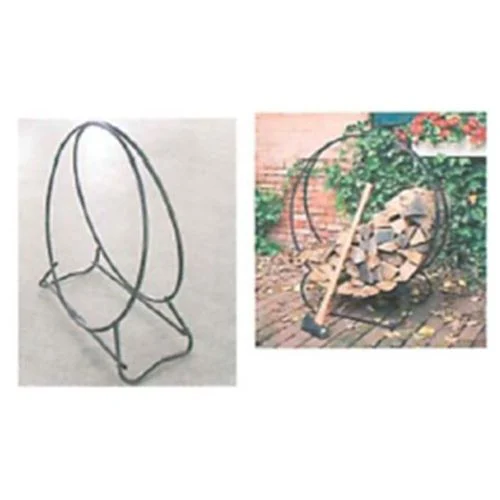 Firewood Log Rack, 40 In. Diameter Hoop