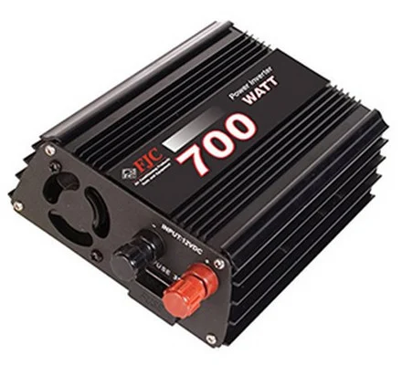 FJC High-Efficiency 700-Watt Power Inverter with Dual Outlets (53070)