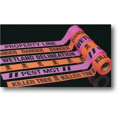 Flagging Tape - Printed (108 Rolls)