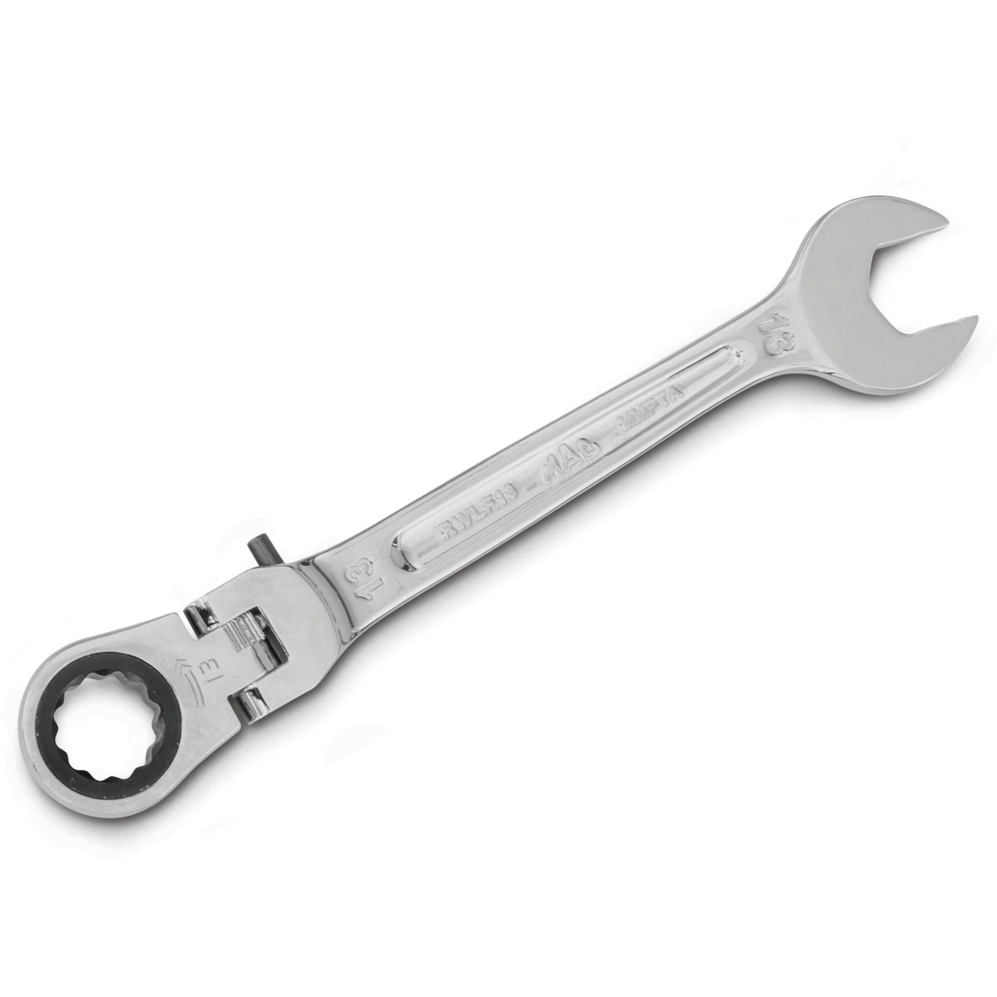 Flexible-Head Ratcheting Wrench 13mm - 12-PT.