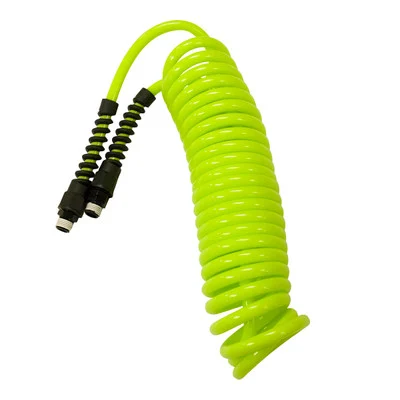 Flexzilla Recoil Air Hose 1/4" x 20' with MNPT Fittings (LP1420AFZ)