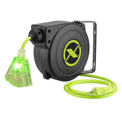 Flexzilla Retractable Extension Cord Reel 25 ft. (FZ8160253)