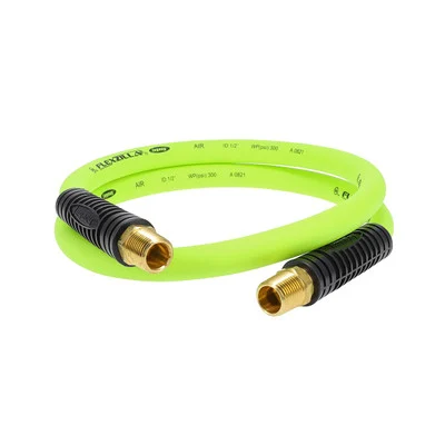 Flexzilla Swivel Whip Hose, 1/2" x 4 Ft, ZillaWhip (HFZ1204YW3S)