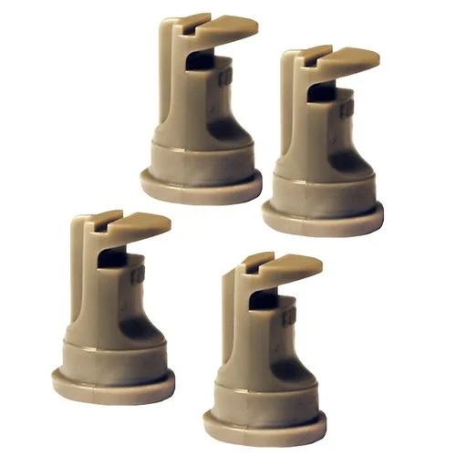 Flood Tip Spray Pattern, Brown, 4-Pack