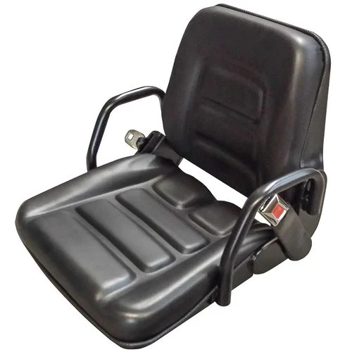 Fold-Down Seat With Seat Belt, Operator Presence Sensor