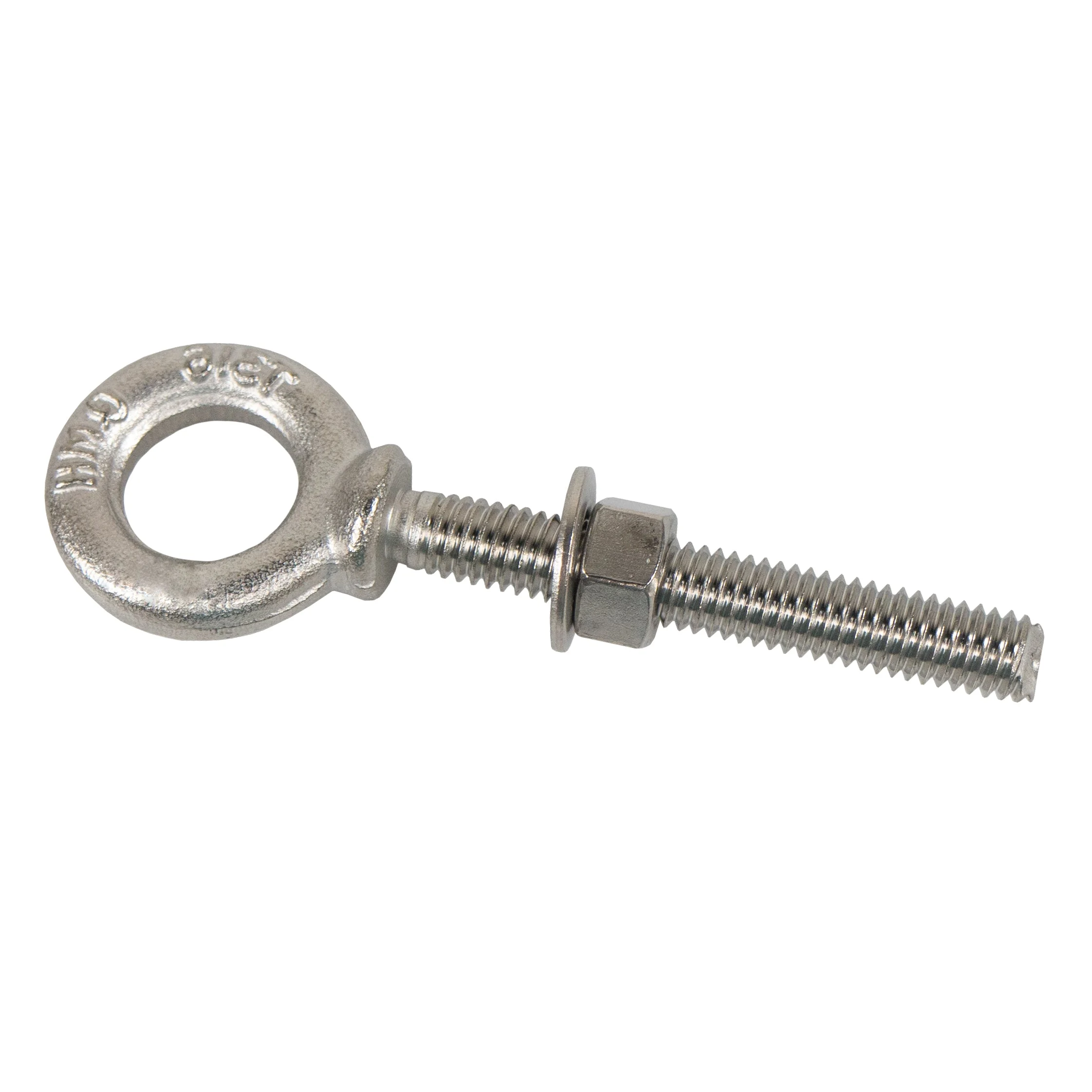 Forged Shoulder Eye Bolts - 316 Stainless Steel - 1/2"-13 x 1-1/2"L