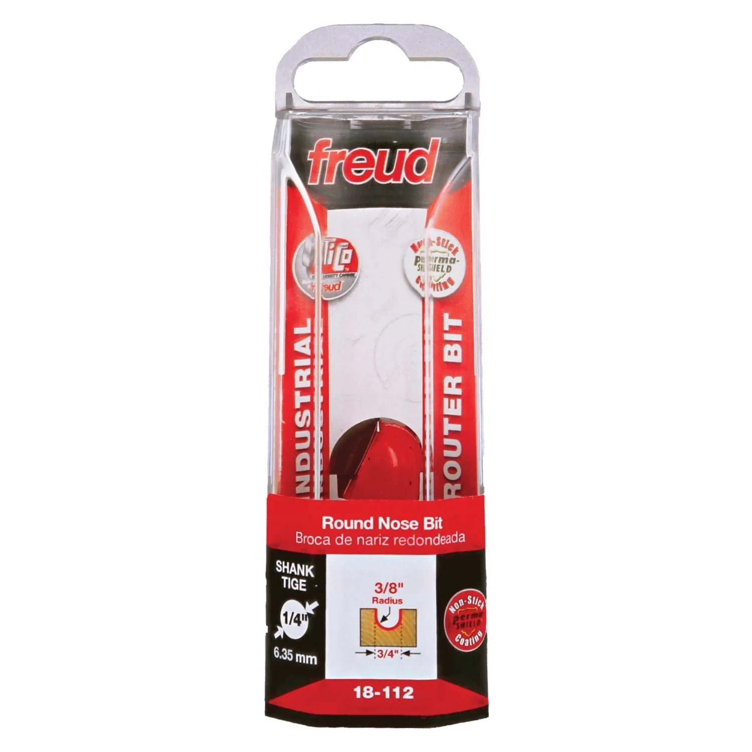 Freud 18-112 3/8-Inch Radius Round Nose Router Bit