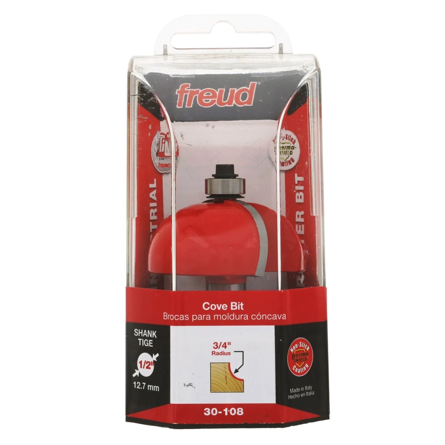 Freud 30-108 3/4-Inch Radius Cove Router Bit