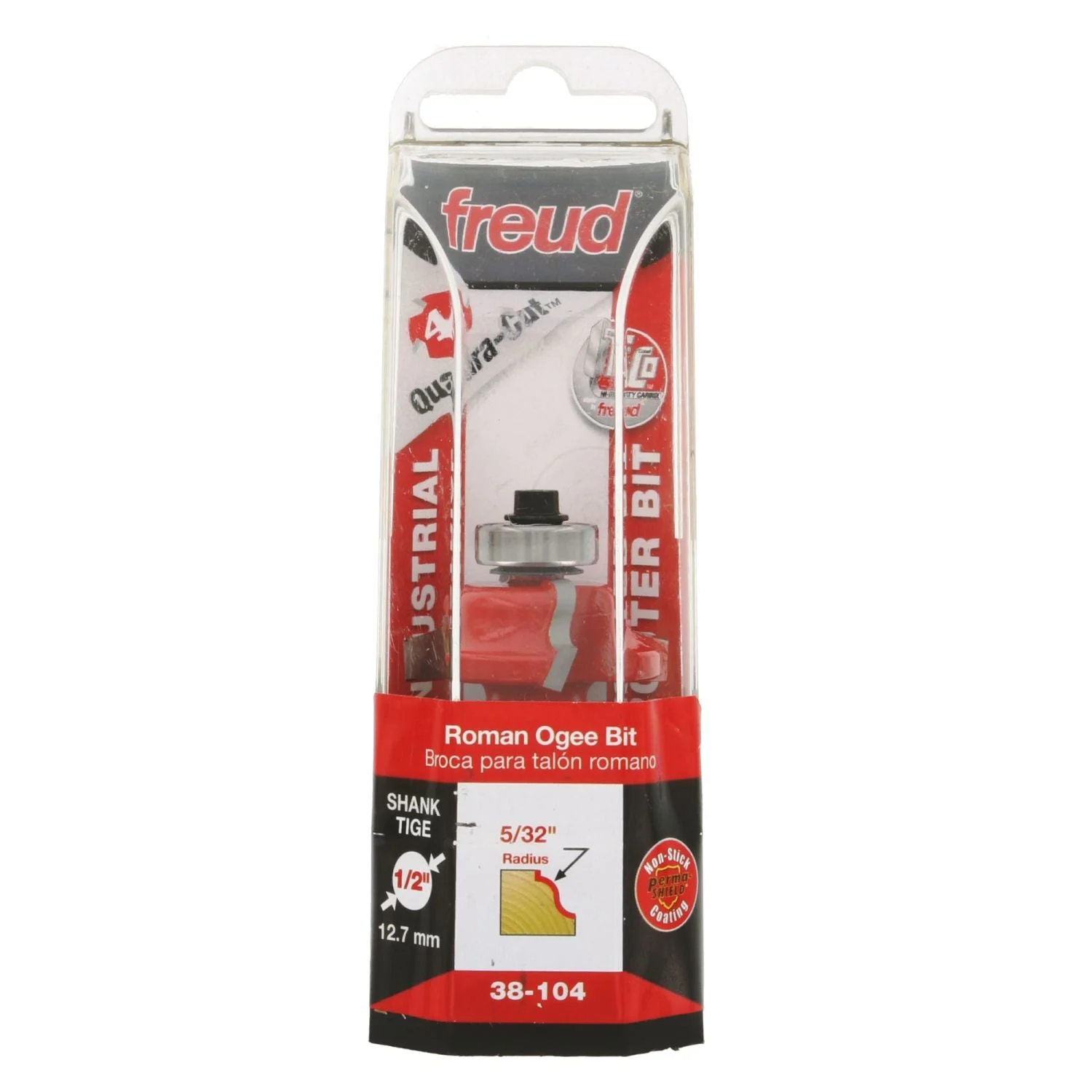 Freud 38-104 1-5/16-Inch Roman Ogee Router Bit (Quadra-Cut)