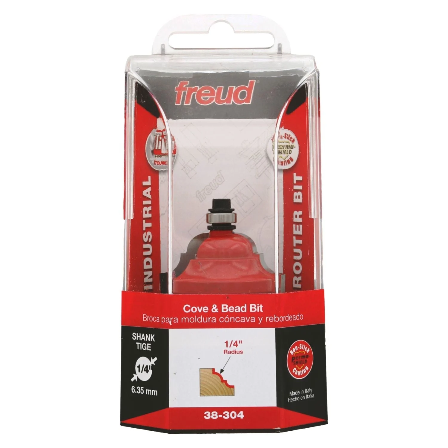 Freud 38-304 1-9/16-Inch Cove & Bead Router Bit