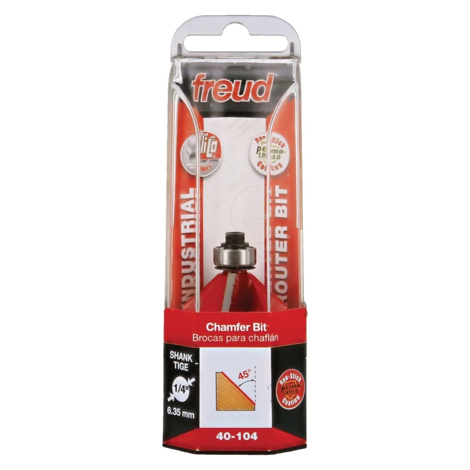 Freud 40-104 1-11/32-Inch Chamfer Router Bit