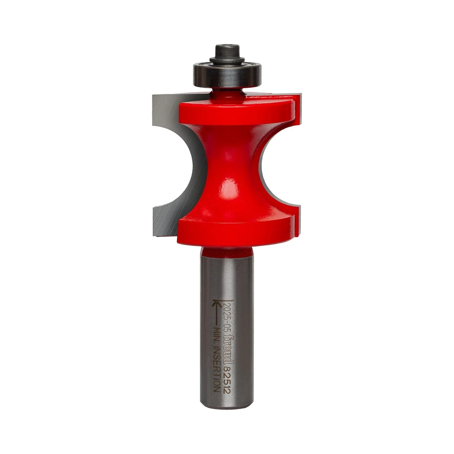 Freud 82-512 3/8-Inch Radius Half Round Router Bit with Bearing