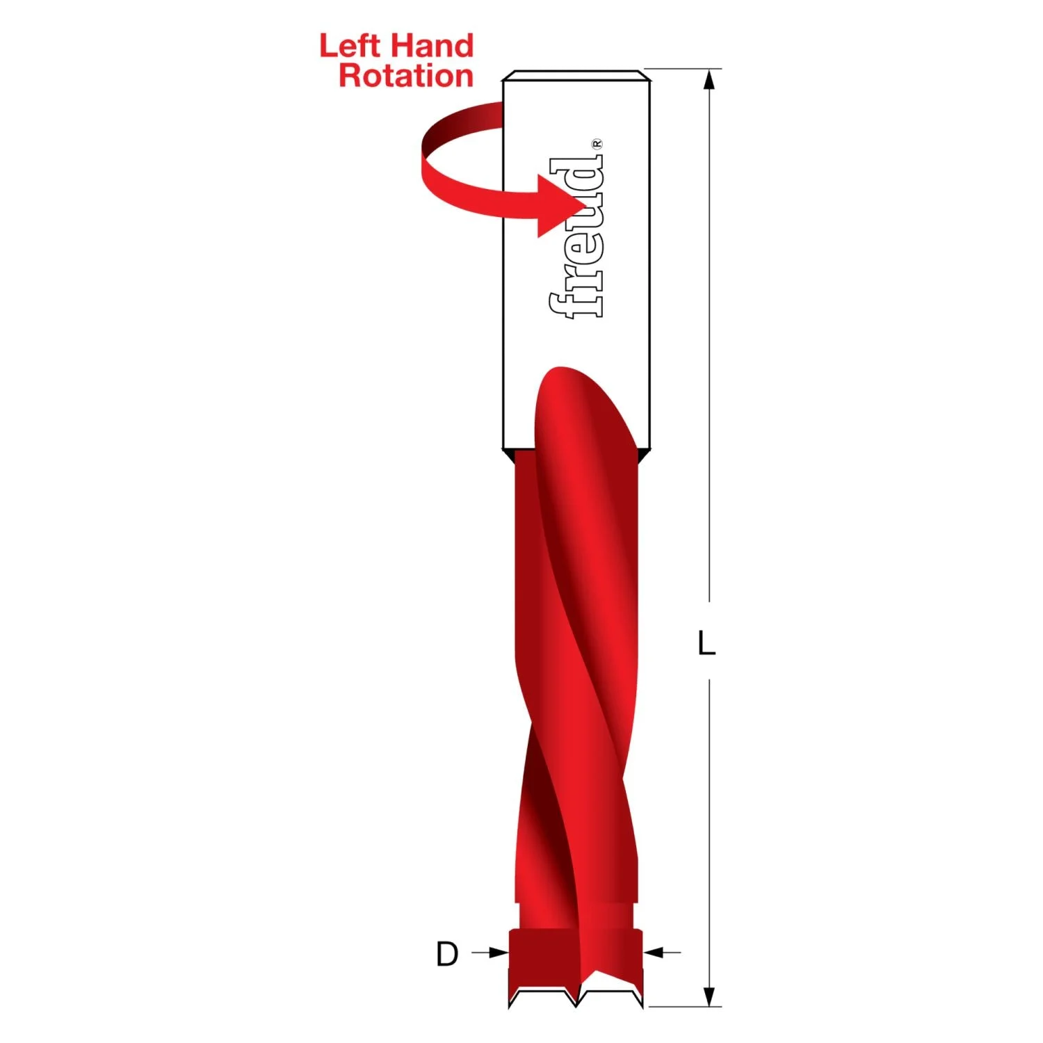 Freud BP60057L 6mm Brad Point Bit