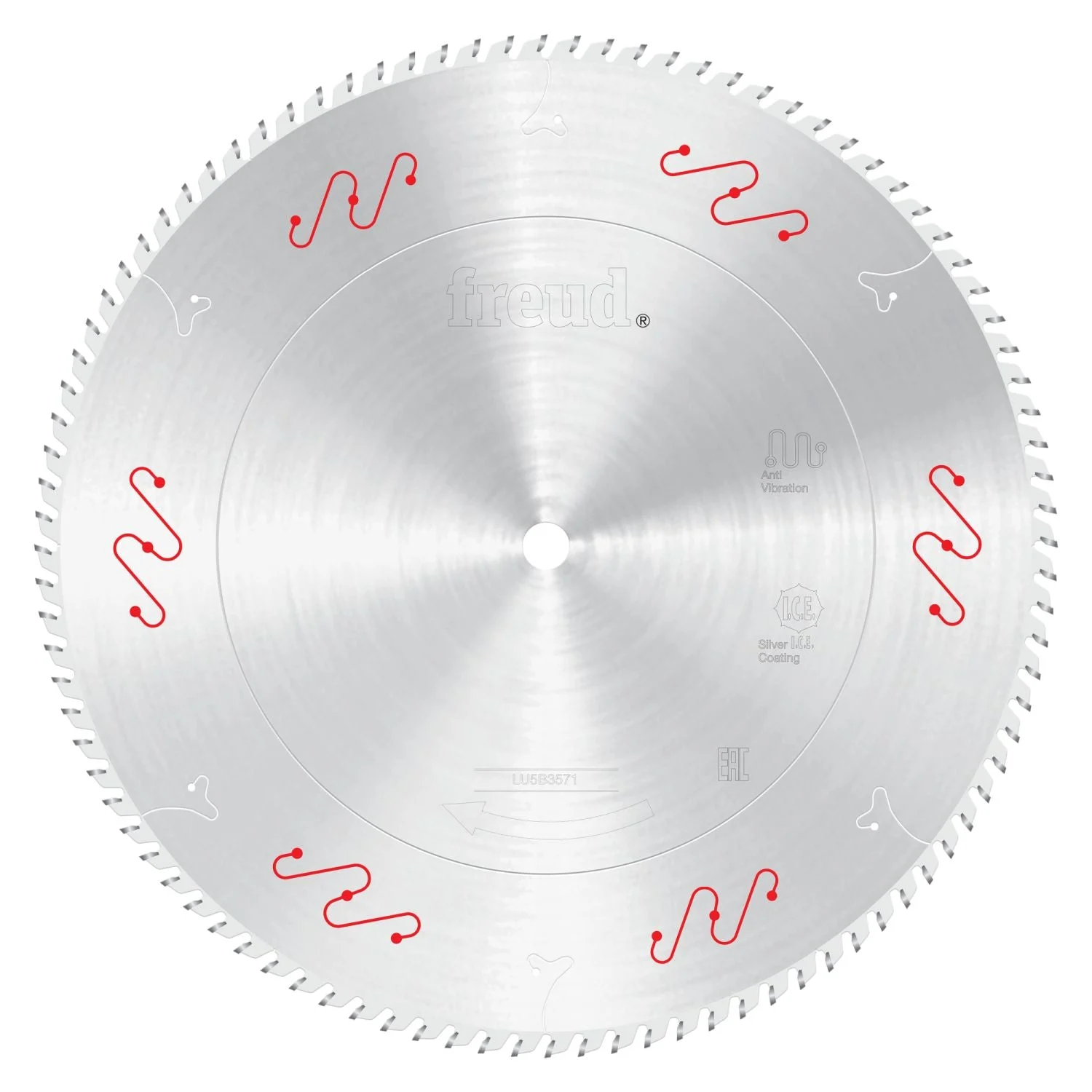 Freud LU5B3571 22 in. Thin to Medium Aluminum & Non Ferrous Blades with Mechanical Clamping