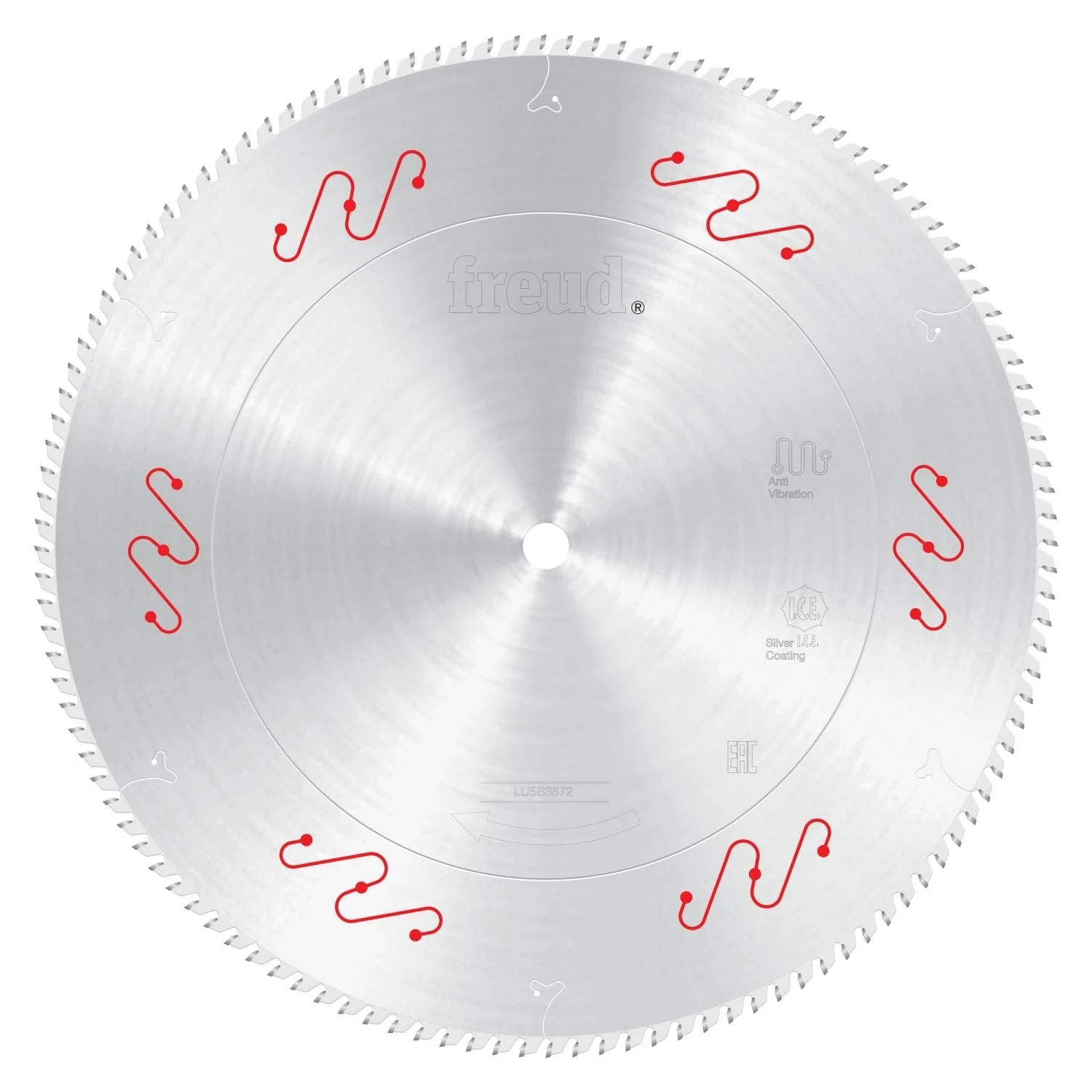 Freud LU5B3572 22 in. Thin to Medium Aluminum & Non Ferrous Blades with Mechanical Clamping