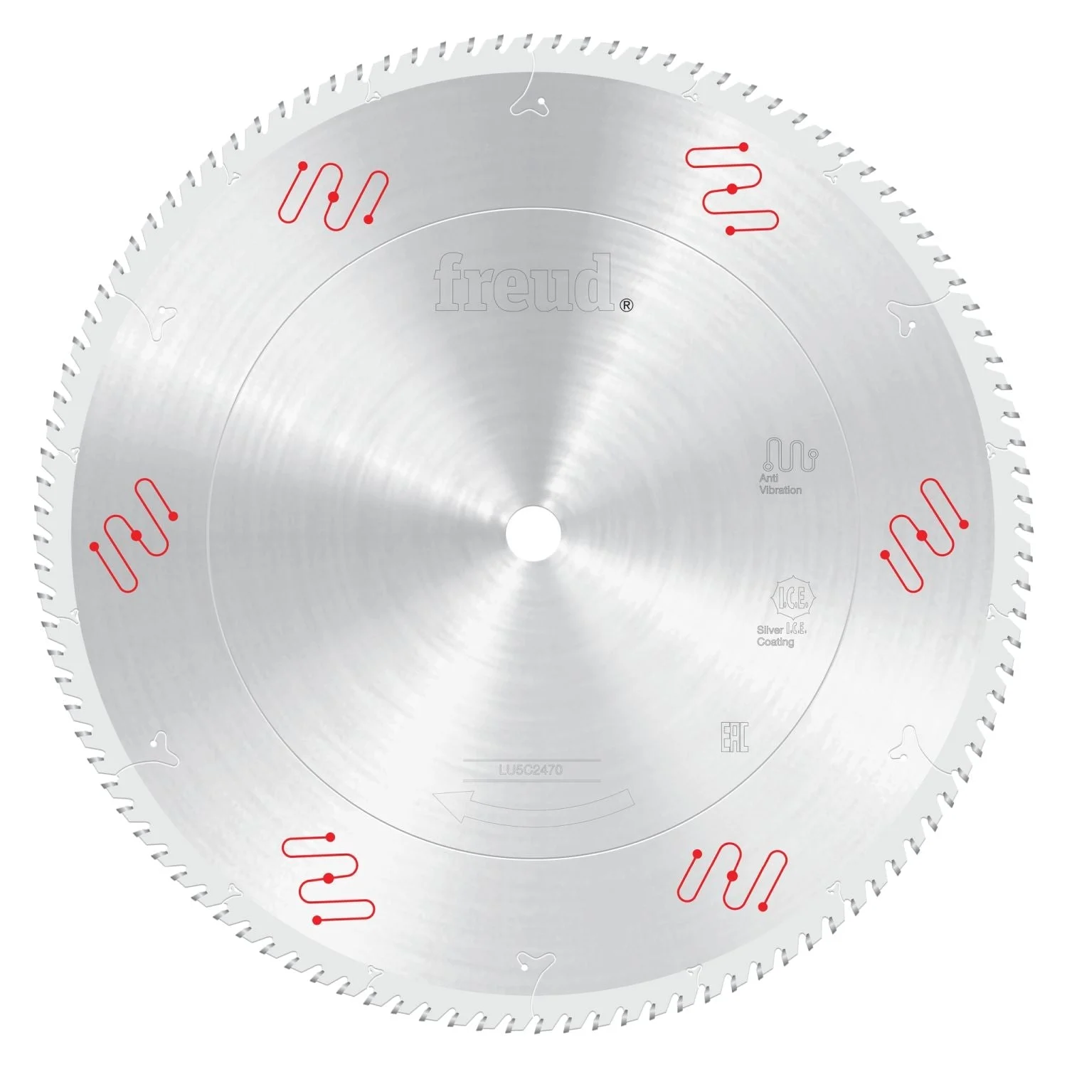Freud LU5C2470 18 in. Medium to Thick Aluminum & Non-Ferrous Blades with or without Mechanical Clamping