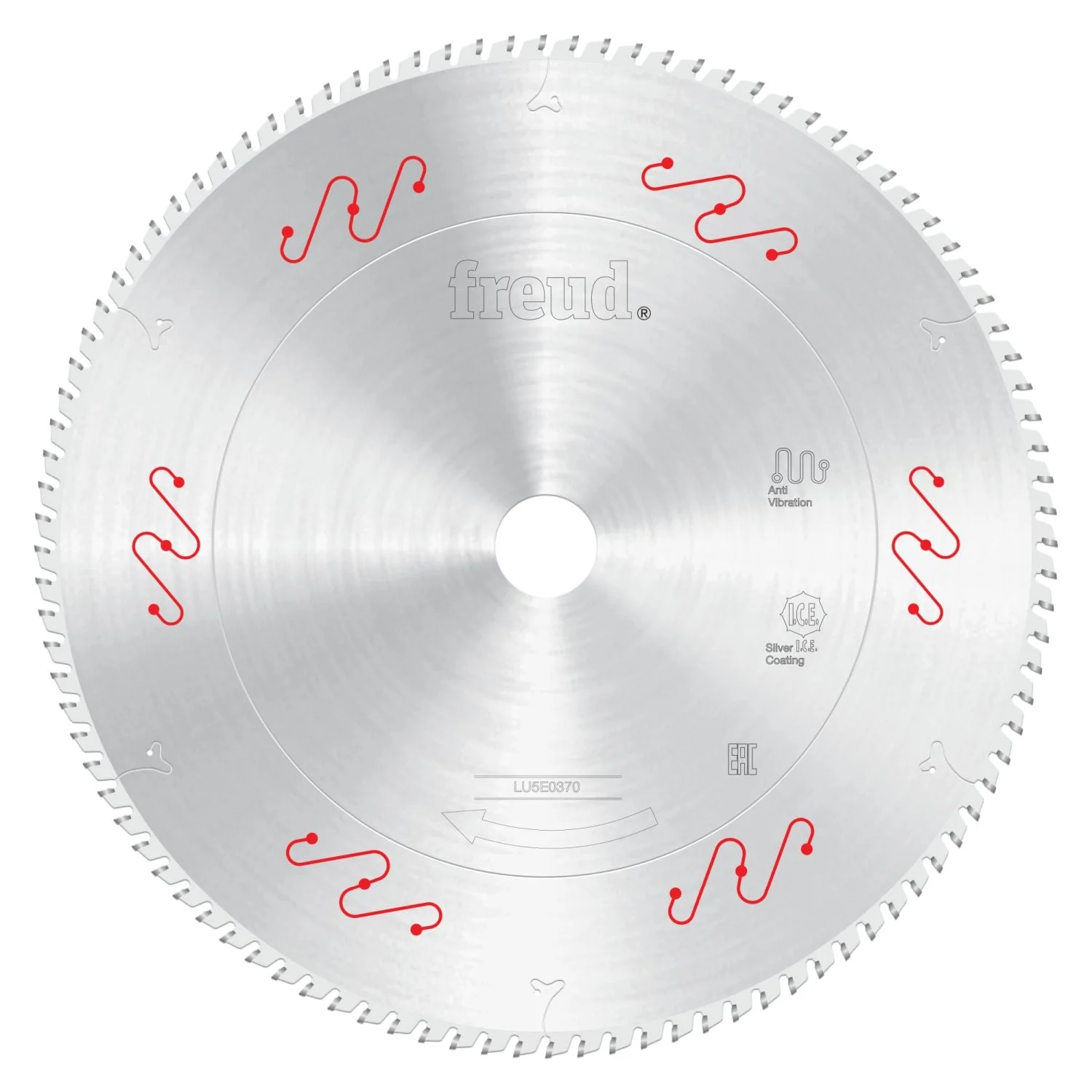 Freud LU5E0370 10 in. Ultra-Thin Aluminum & Non-Ferrous Blades with Mechanical Clamping
