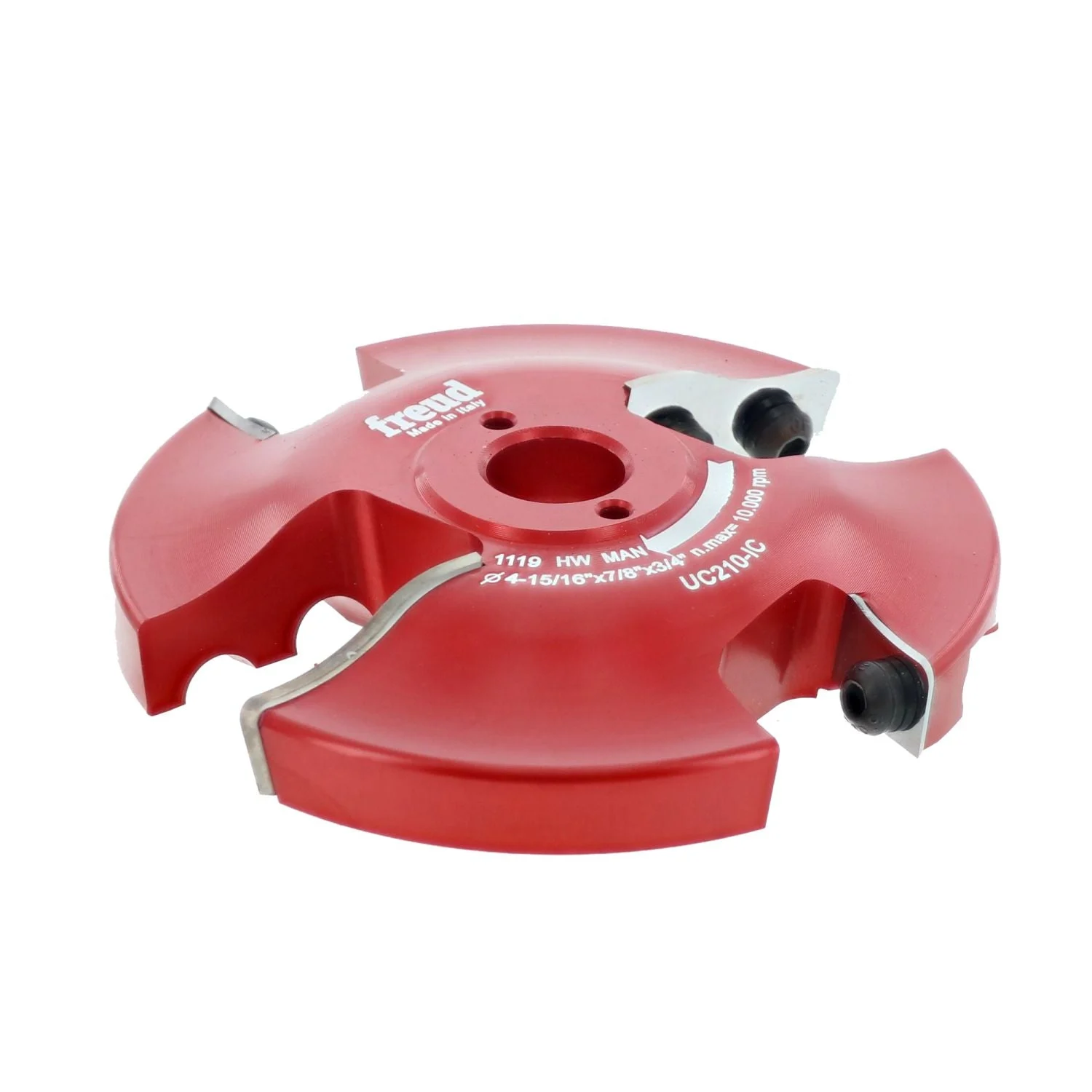 Freud UC210-IC 4-15/16-Inch 2+2 Advanced Cutter Design for 3/4-Inch Stock