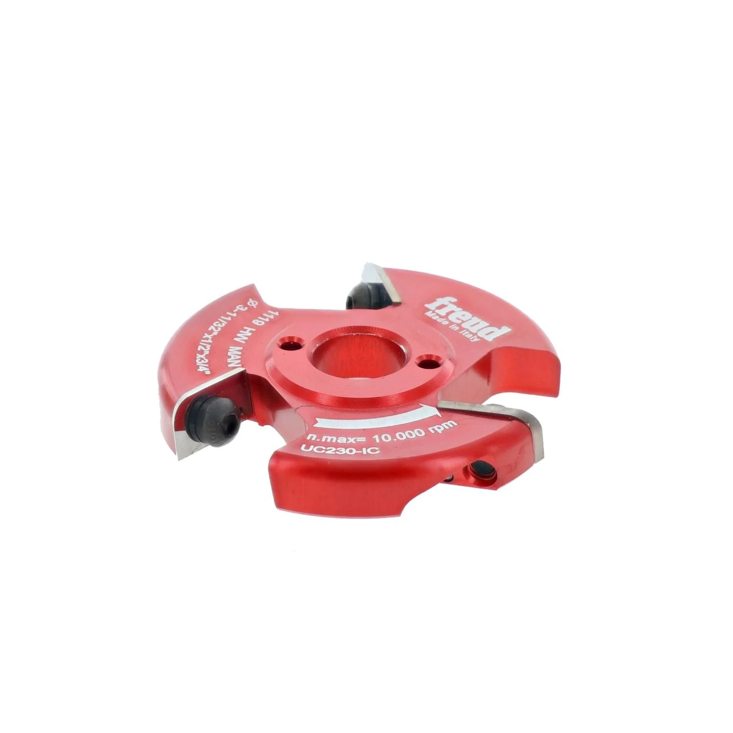Freud UC230-IC 3-11/32-Inch Backcutter For 2+2 Advanced Cutter Design for 3/4-Inch Stock