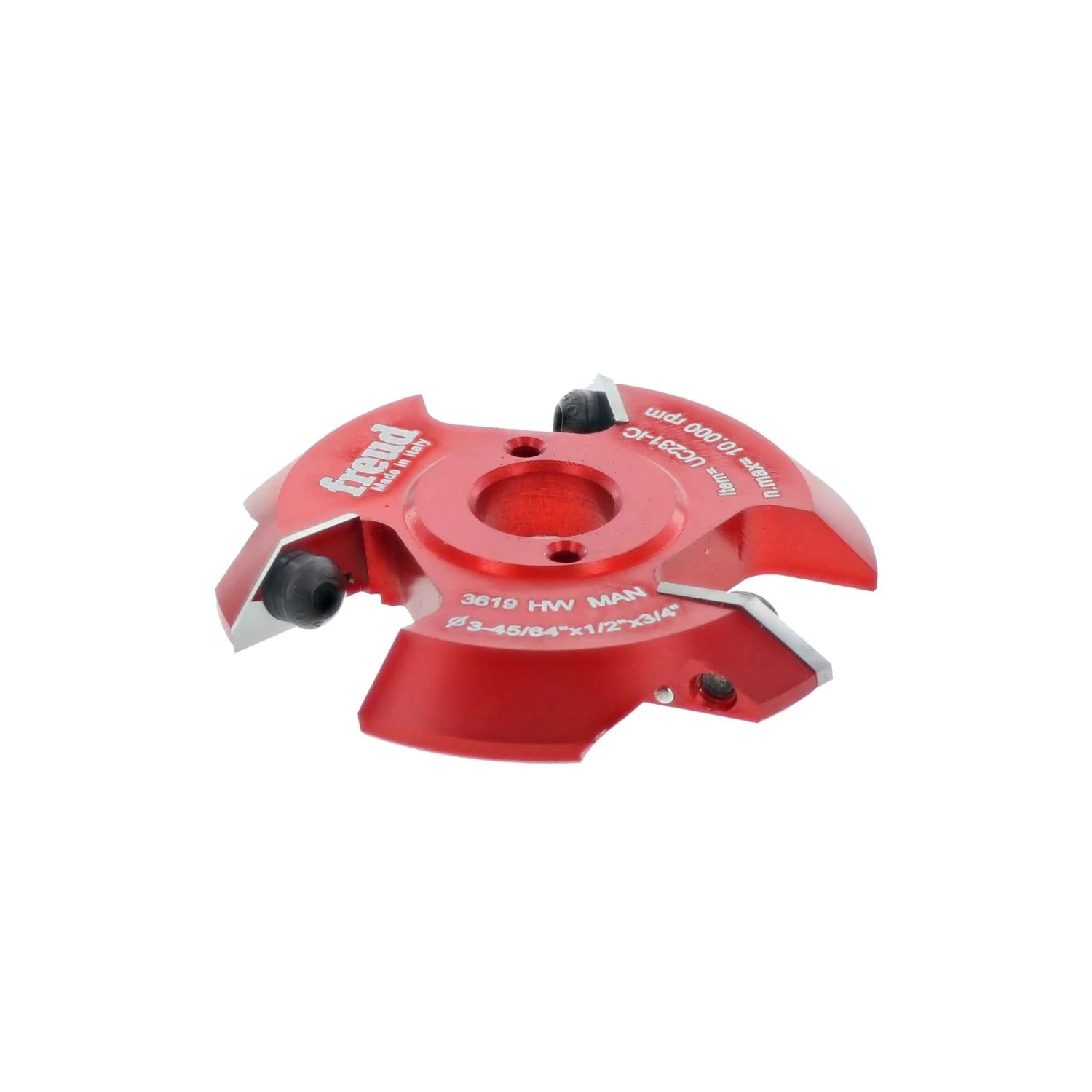 Freud UC231-IC 3-45/64-Inch Backcutter For 2+2 Advanced Cutter Design for 3/4-Inch Stock